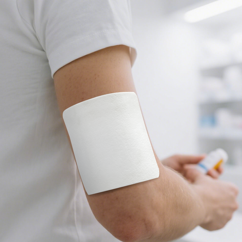 Soft, flexible Silicone Foam Dressing LITE conforms to body contours for enhanced comfort