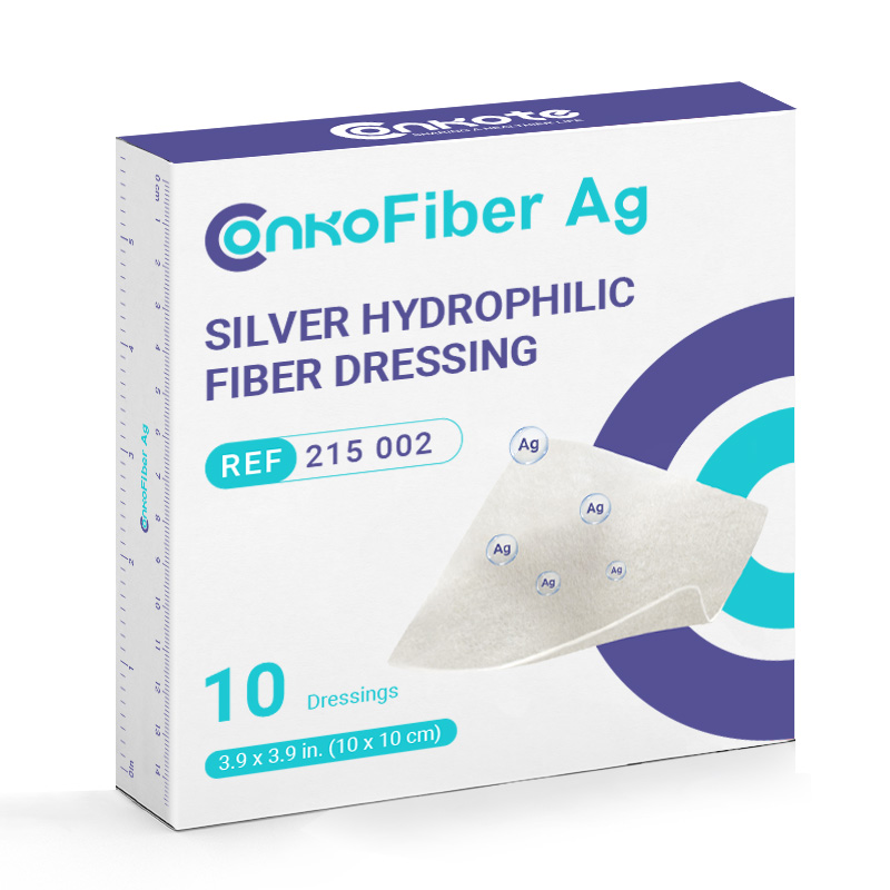 Packaging of Silver Hydrophilic Fiber Dressing for advanced wound management