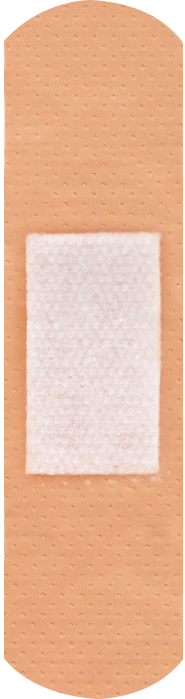 Conkote PE Woundplast applied on finger showing flexible waterproof film bandage