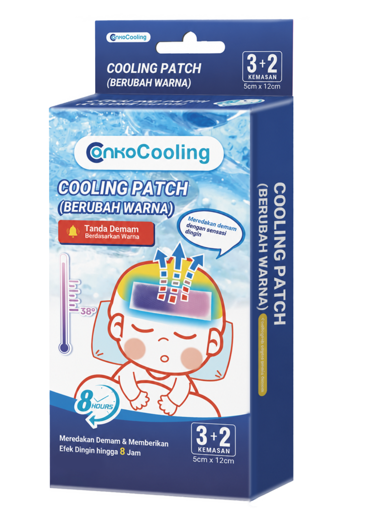 ConkoCooling Color-Changing Cooling Patch Packaging